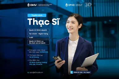 TRƯỜNG ĐẠI HỌC HÙNG VƯƠNG TP. HỒ CHÍ MINH (DHV) TUYỂN SINH THẠC SĨ ĐỢT 1 NĂM 2025