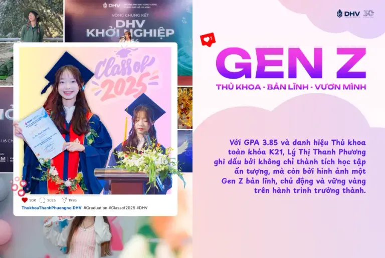 Thủ khoa K21 Trường Đại học Hùng Vương TP. Hồ Chí Minh (DHV)