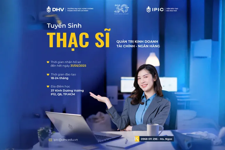 DHV chính thức tuyển sinh Thạc sĩ đợt 1 năm 2025 với 6 chuyên ngành đào tạo