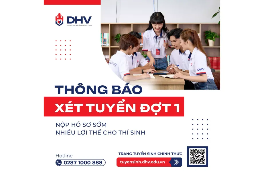 Xét tuyển học bạ Đại Học Hùng Vương TP.HCM (DHV)