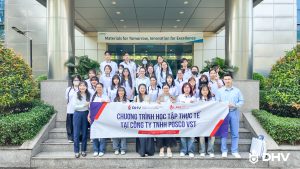 TRẢI NGHIỆM MỘT NGÀY “HỌC THẬT” CÙNG SINH VIÊN DHV TẠI POSCO VST