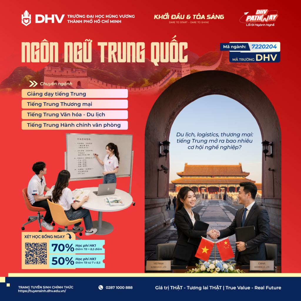 NGÀNH NGÔN NGỮ TRUNG QUỐC: HỌC GÌ ĐỂ ĐÓN ĐẦU THỊ TRƯỜNG TỶ DÂN?