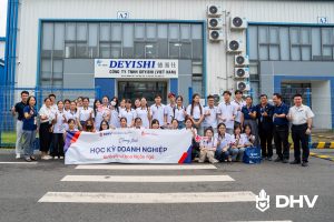 SINH VIÊN KHOA NGÔN NGỮ DHV TRẢI NGHIỆM THỰC TẾ TẠI CÔNG TY TNHH DEYISHI VIỆT NAM