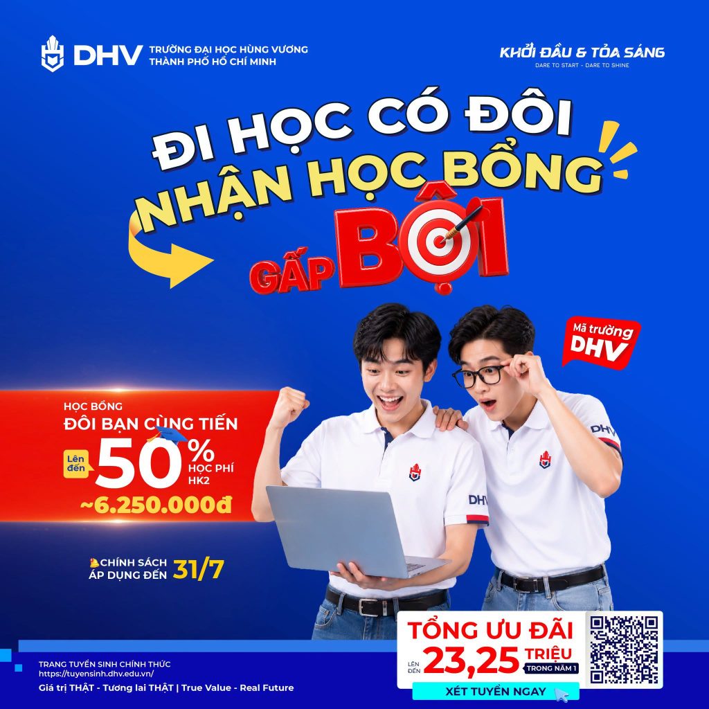 HƯỚNG DẪN THỦ TỤC NHẬP HỌC DHV 2026