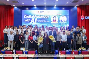 DHV TỔ CHỨC WORKSHOP PHƯƠNG PHÁP GIẢNG DẠY SỐ VỚI TRÍ TUỆ NHÂN TẠO (AI), THÚC ĐẨY ỨNG DỤNG AI TRONG HOẠT ĐỘNG GIẢNG DẠY