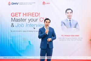 SINH VIÊN DHV TỰ TIN CHINH PHỤC NHÀ TUYỂN DỤNG QUA WORKSHOP “GET HIRED!”